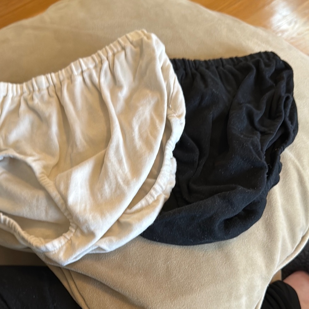 Kids Black and White Bloomers